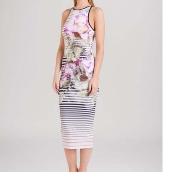 ted baker striped dress